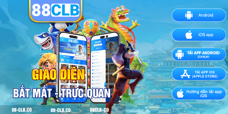 Giao diện được thiết kế chỉn chu